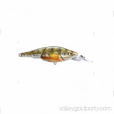 LiveTarget Lures Koppers Live Target Yellow Perch Deep Dive Jointed Crankbait, 2-7/8 552326838